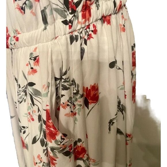 Torrid Women Dress Floral Baby Doll Sun Dress Beach Costal Casual Size 1 - Picture 5 of 7